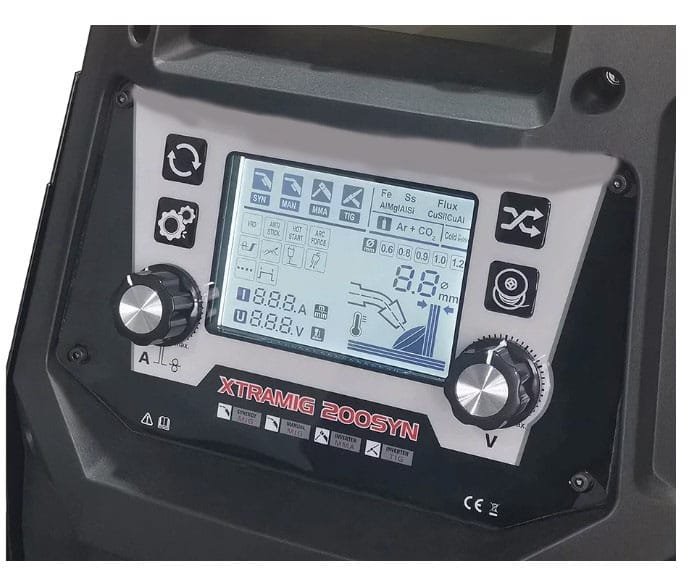 POWER MIG PRO 200AL 4 rollers SynergyPulse NEXUS ΜΗΧΑΝΗ MIG/MAG/MMA/TIG LIFT BLACK SERIES - Image 9
