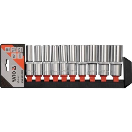 ΣΕΤ ΚΑΡΥΔΑΚΙΑ  ΜΑΚΡΥΑ  1/2"  10 ΤΜΧ. YT-38861 ΥΑΤΟ