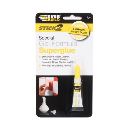 ΚΟΛΛΑ ΚΥΑΝΟΑΚΡΥΛΙΚΗ ΣΤΙΓΜΗΣ GEL EVERBUILD SUPERGLUE GEL