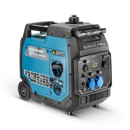 Bormann Pro BGB2035 Αθόρυβη Γεννήτρια Βαλιτσάκι Inverter Βενζίνης Τετράχρονη με Ρόδες και Μέγιστη Ισχύ 3.5kVA