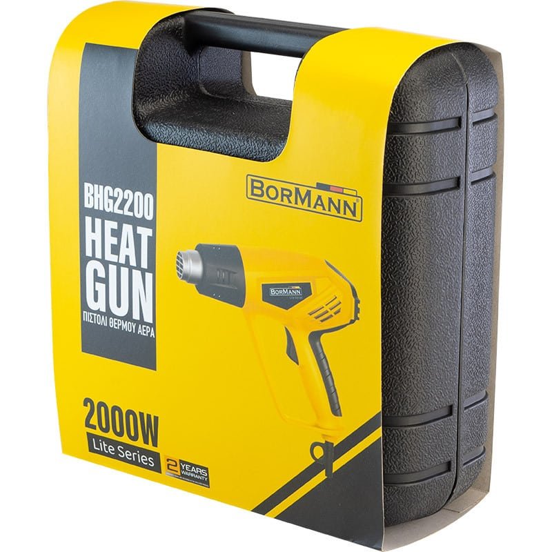 Bormann BHG2200 Πιστόλι Θερμού Αέρα 2000W με Ρύθμιση Θερμοκρασίας εως και 550°C - Image 10