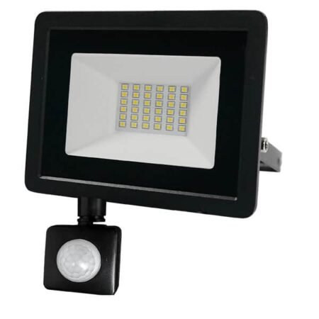 ΠΡΟΒΟΛΕΑΣ LED 10W ΜΕ ΑΝΙΧΝΕΥΤΗ ΚΙΝΗΣΗΣ 4000K 800Lumen 120° ΑΔΙΑΒΡΟΧΟΣ