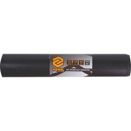 ΣΑΚΟΥΛΑ ΜΠΑΖΩΝ 120LT 40ΜΜ ΜΑΥΡΗ VOREL 10TEM 10015