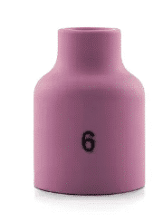 NEXUS TIG ΚΕΡΑΜΙΚΟ STUBBY ΓΙΑ ΤΣΙΜΠΙΔΕΣ WP17, 26, 18 No6 Φ9,8mm
