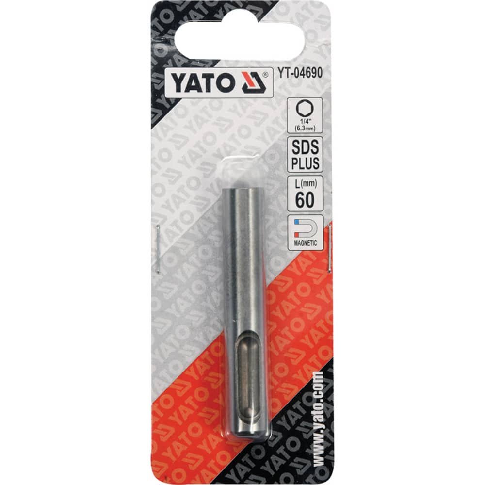 ΦΟΡΕΑΣ ΜΑΓΝΗΤΙΚΟΣ SDS PLUS 1/4" YT-04690
