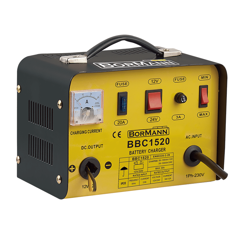 ΦΟΡΤΙΣΤΗΣ ΜΠΑΤΑΡΙΩΝ ΑΥΤΟΚΙΝΗΤΟΥ 12/24V, MAX 20A BBC1520 BORMANN