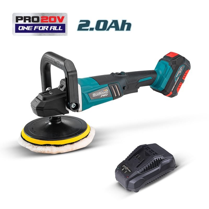 ΑΛΟΙΦΑΔΟΡΟΣ ΡΥΘΜΙΖΟΜΕΝΟΣ BRUSHLESS ΜΠΑΤΑΡΙΑΣ 20V+ΜΠΑΤΑΡΙΑ 2.0Αh+ΦΟΡΤΙΣΤΗΣ 20V