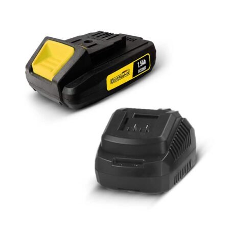 ΣΕΤ ΜΠΑΤΑΡΙΑ 20V 1x1.5Ah + ΦΟΡΤΙΣΤΗΣ 2.0Α BCD2605 BORMANN