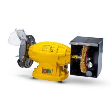 ΔΙΔΥΜΟΣ ΤΡΟΧΟΣ Φ150mm , 350W ΜΕ ΒΟΥΡΤΣΑ  BDT1515 BORMANN