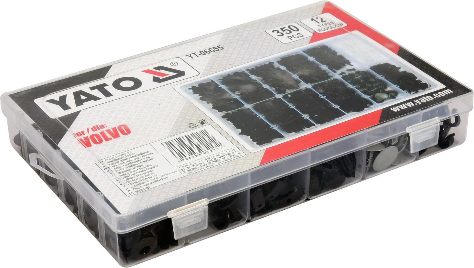 ΚΛΙΠΣ ΑYTOKINHΤΟΥ VOLVO 350PCS YT-06655