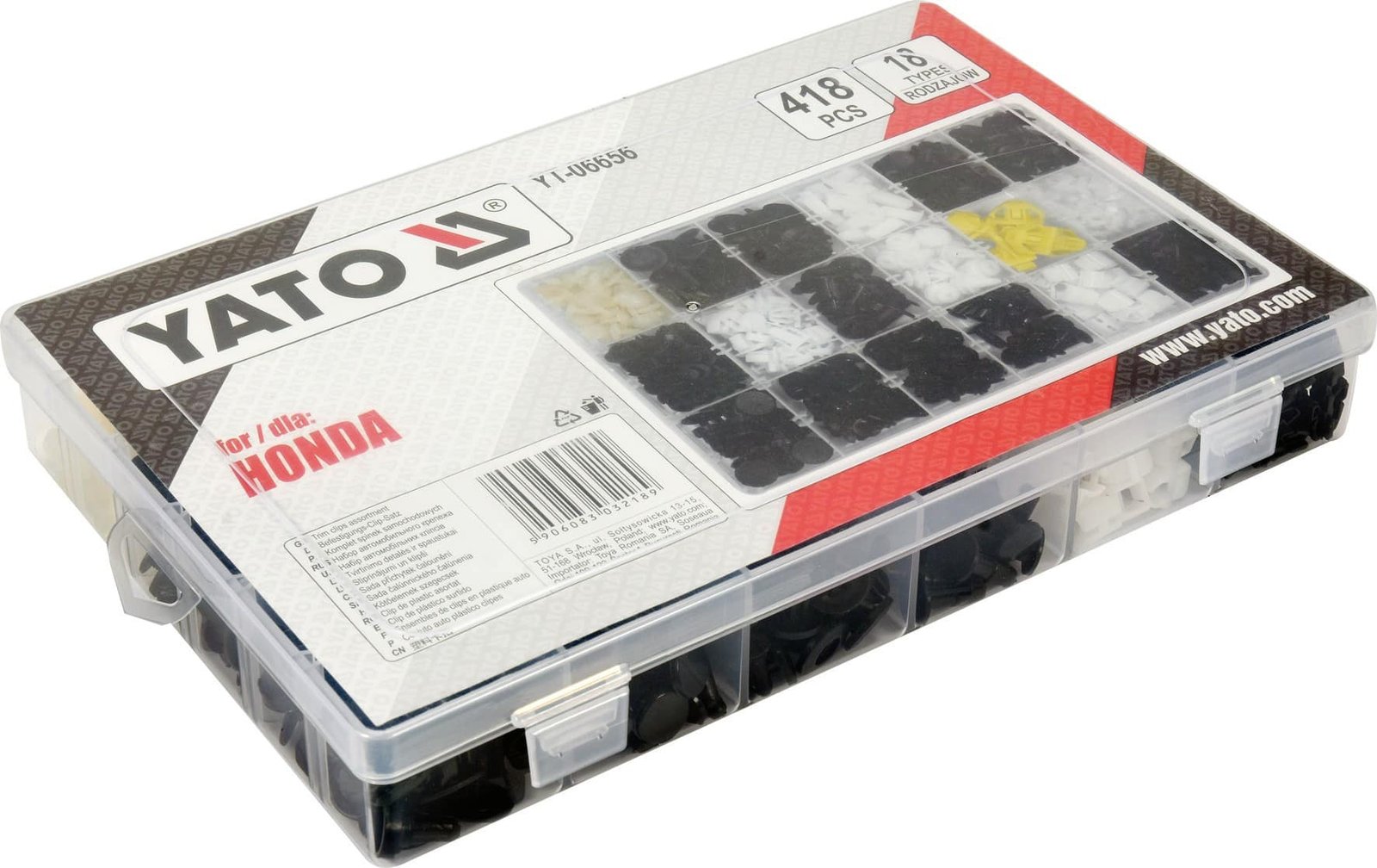 ΚΛΙΠΣ ΑYTOKINHΤΟΥ HONDA 418PCS YT-06656
