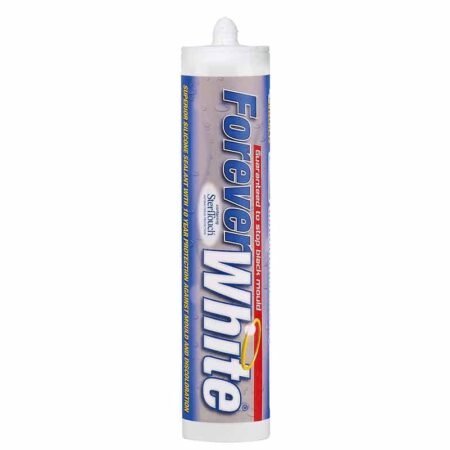 EVERBUILD Forever White Ενισχυμενη Άσπρη Αντιμουχλική Σιλικόνη