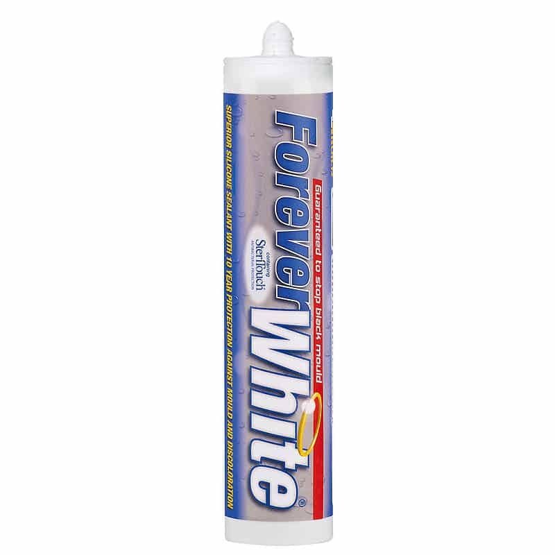 EVERBUILD Forever White Ενισχυμενη Άσπρη Αντιμουχλική Σιλικόνη