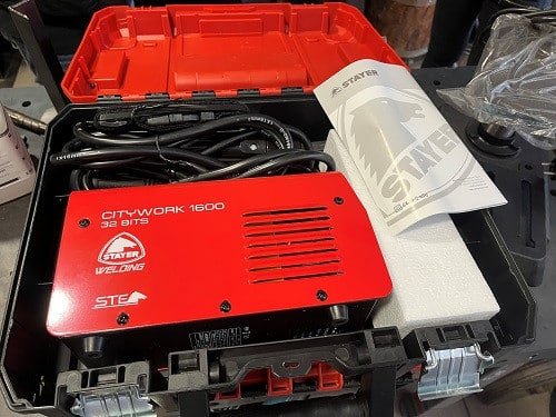 ΜΗΧΑΝΗ MMA ( ΗΛΕΚΤΡΟΔΙΟΥ ) CITYWORK 1600K 100% INVERTER STAYER - Image 2