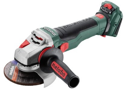 Metabo 18 Volt Ρυθμιζόμενος Γωνιακός Τροχός Μπαταρίας WVB 18 LTX BL 15-125 QUICK 601731850 ΜΟΝΟ ΣΩΜΑ
