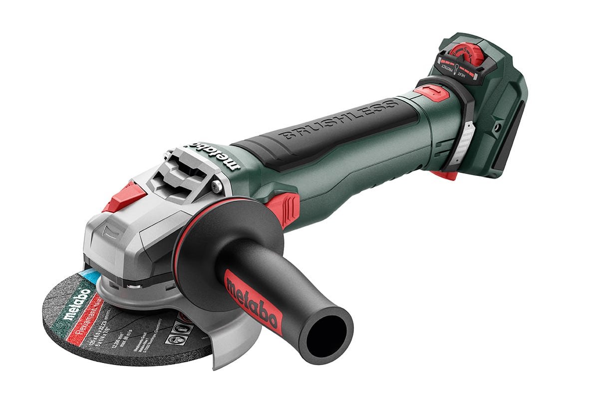 Metabo 18 Volt Γωνιακός Τροχός Μπαταρίας WVB 18 LT Bl 11-125 Quick 613057850 ΜΟΝΟ ΣΩΜΑ