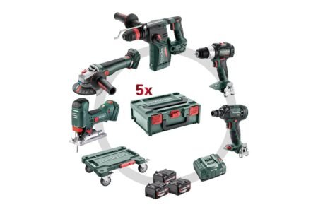 Metabo 18 Volt Combo ΣΕΤ Μπαταρίας 5.3.0 18 V BS 18 LT BL + KH 18 LTX 24 BL Q + WB 18 LT BL 11-125 Q + SSW 18 LTX 300 BL + STA 1