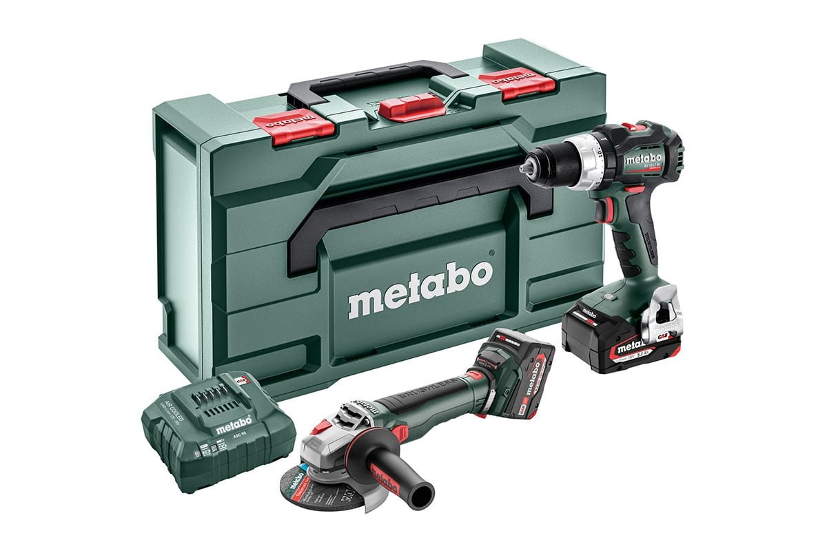 Metabo 18 Volt Combo ΣΕΤ Μπαταρίας 2.9.4 BS 18 LT BL + WB 18 LT BL Q