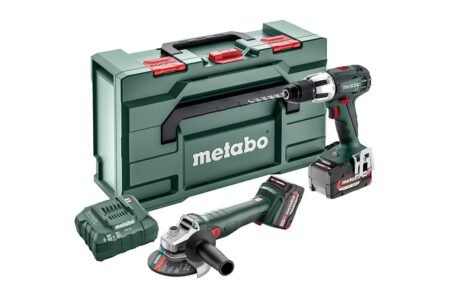 Metabo 18 Volt Combo ΣΕΤ Μπαταρίας 2.4.2 SB 18 LT + W 18 L 9-125 Quick