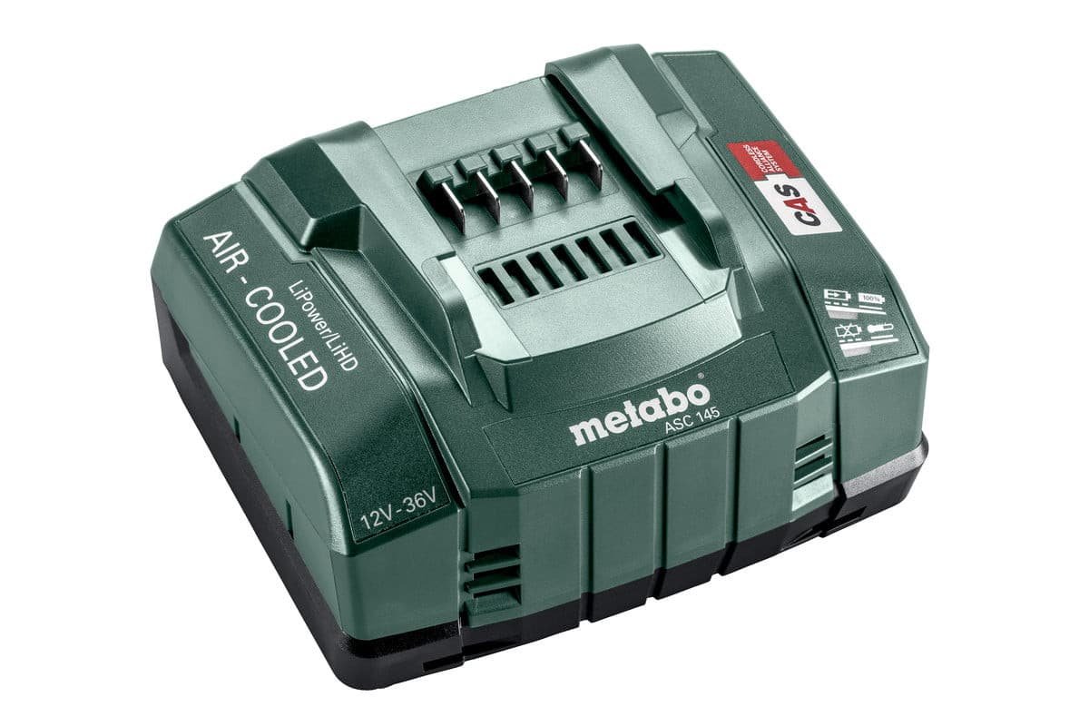 Metabo Ταχυφορτιστής ASC 145 12-36V "AIR COOLED" EU