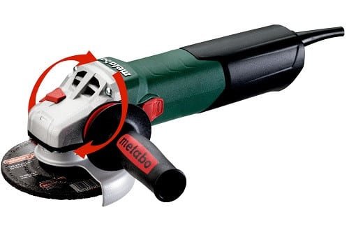 Γωνιακός Τροχός Ρυθμιζόμενος Ø 125 mm WEV 19-125 Q MBrush Metabo 1900W 6.13108.00 - Image 3