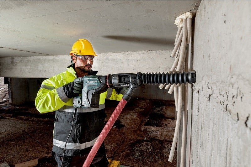Metabo 1150 Watt Ηλεκτρικό Σκαπτικό Περιστροφικό Πιστολέτο KHEV 5-40 BL SDS-max - Image 2