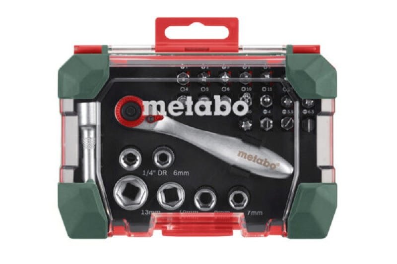Σετ μύτες και καρυδάκια "SP", 26 τμχ. σε κασετίνα Metabo 6.26701.00 - Image 2