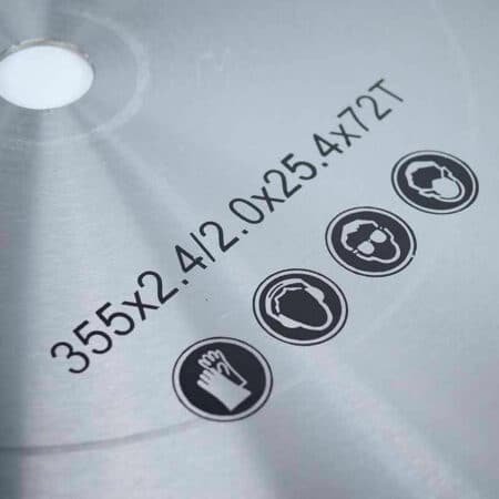 Bormann Pro 030607 Δίσκος Κοπής Ξύλου 355mm με 72 Δόντια BSC3500