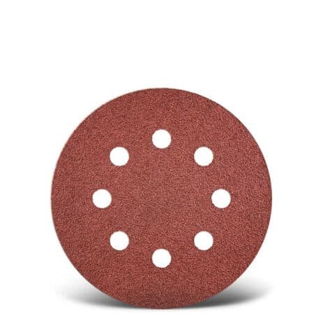 Δίσκοι λείανσης τοίχων με 8 τρύπες velour (για velcro) P60 Ø180 (5 τεμάχια) 12.834 STAYER