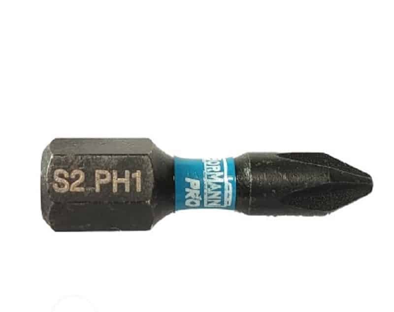 BORMANN Pro BHT3608-2 ΜΥΤΗ ΣΤΑΥΡΟΥ IMPACT S2 X-PRO PH2x50mm 2τεμ - Image 2