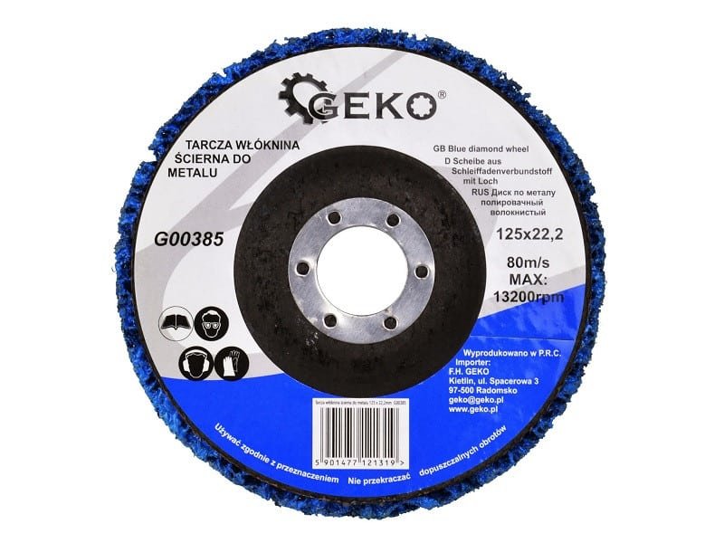 Τροχός λείανσης για μέταλλο 125mm GEKO G00385 - Image 2