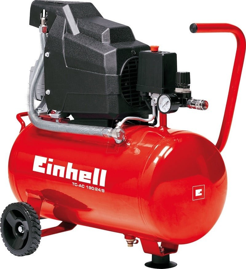 ΚΟΜΠΡΕΣΕΡ ΑΕΡΟΣ Einhell TC-AC 190/24/8 ΜΕ ΙΣΧΥ 2hp ΚΑΙ ΑΕΡΟΦΥΛΑΚΙΟ 24lt