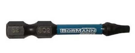 Bormann Pro BHT3632-2 Σετ 2 Μύτες Τετράγωνες Impact S2 X-Pro SQ2x50mm