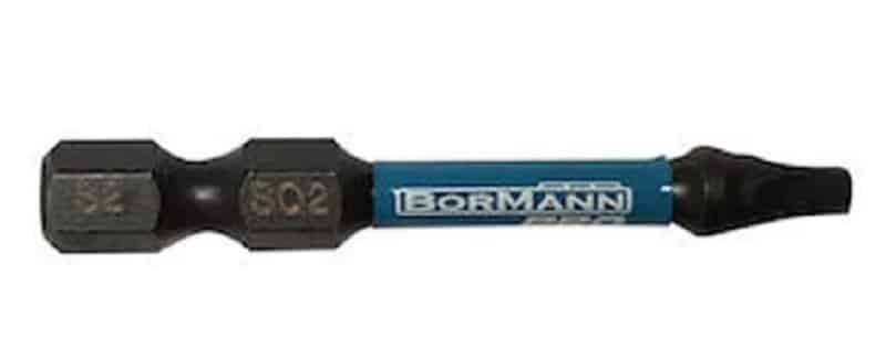 Bormann Pro BHT3632-2 Σετ 2 Μύτες Τετράγωνες Impact S2 X-Pro SQ2x50mm