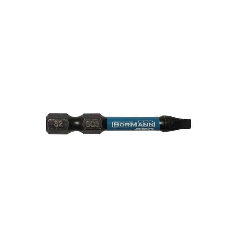 BORMANN Pro ΜΥΤΗ ΤΕΤΡΑΓΩΝΗ IMPACT S2 X-PRO SQ3x50mm 2τεμ - BHT3634-2