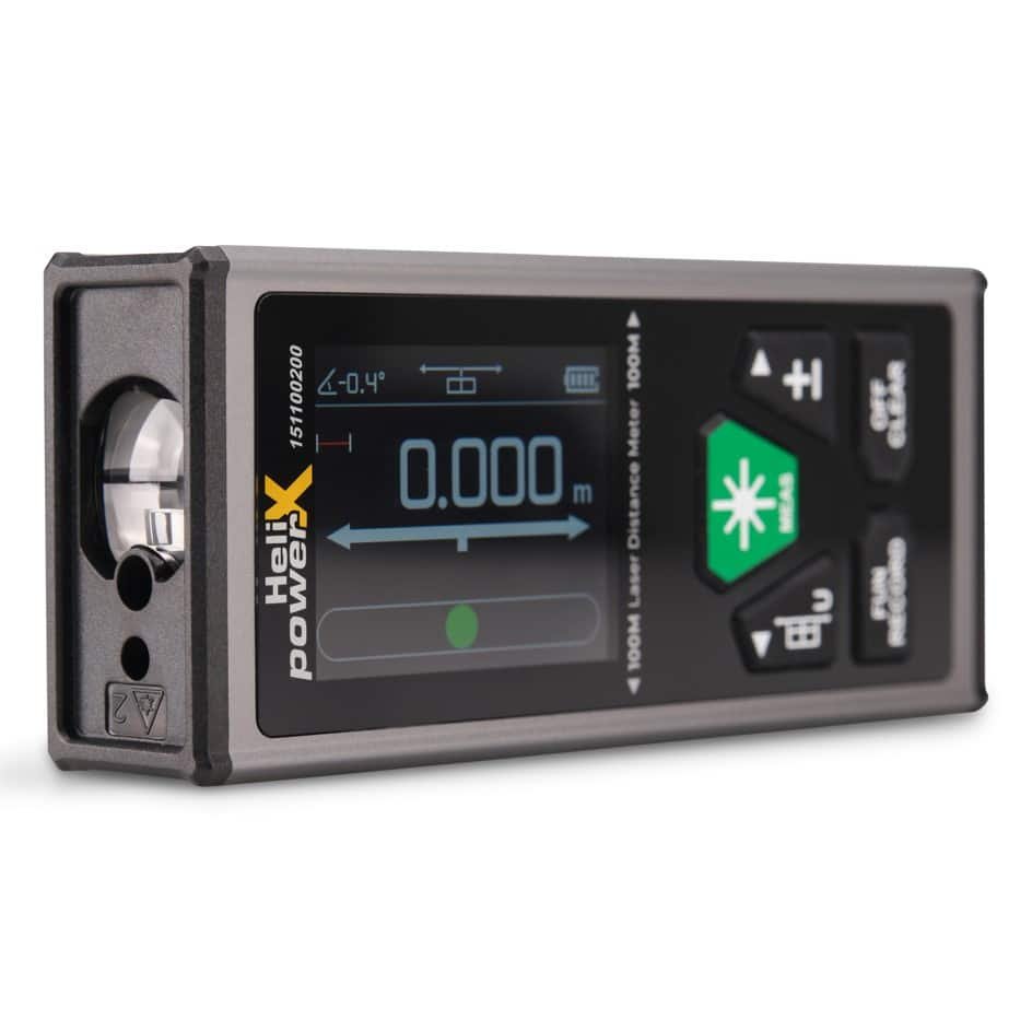 ΑΠΟΣΤΑΣΙΟΜΕΤΡΟ LASER DUALSABER GREEN 100/200Μ HELIX POWER 151100200 - Image 2