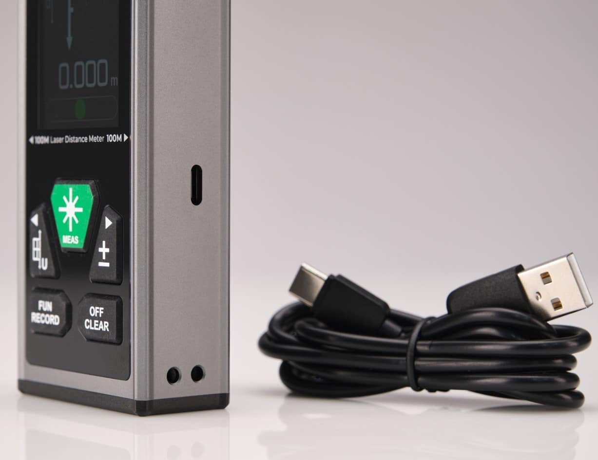 ΑΠΟΣΤΑΣΙΟΜΕΤΡΟ LASER DUALSABER GREEN 100/200Μ HELIX POWER 151100200 - Image 3