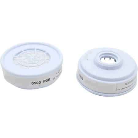 Φίλτρο Μάσκας Σκόνης P3 R 2τμχ,Άσπρο BORMANN Pro BPP2468-2 (Κατάλληλο για BPP2460-BPP2462)