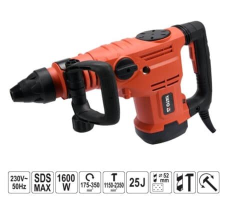 ΠΙΣΤΟΛΕΤΟ SDS MAX 25J YT-82135 YATO