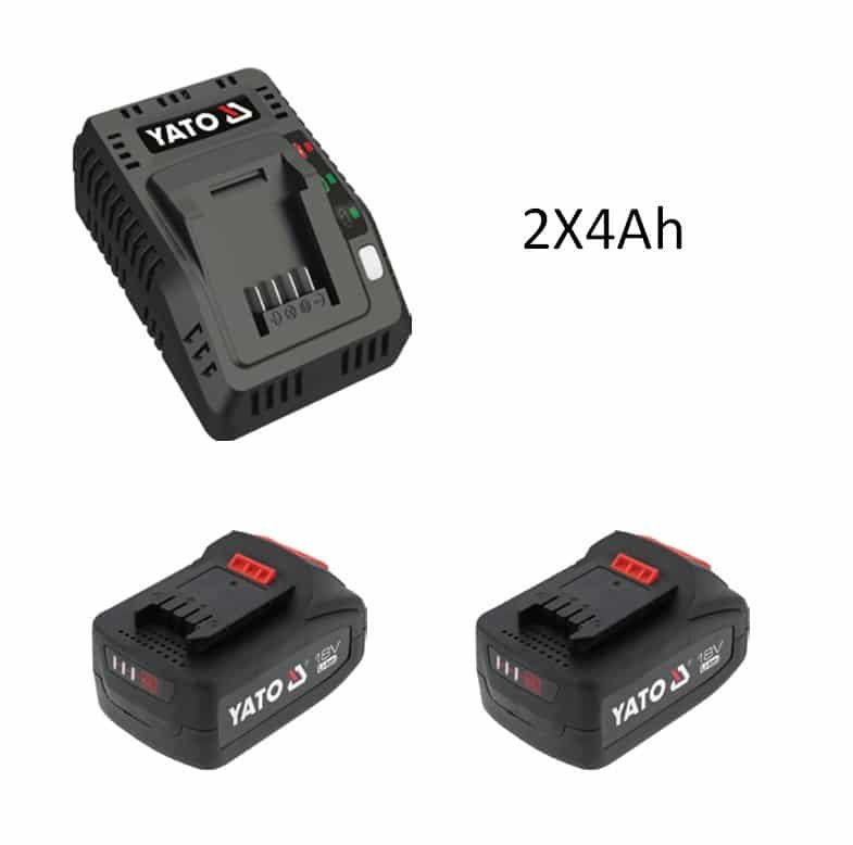 COMBO DYNAMIC ΣΕΤ ΔΡΑΠΑΝΟΚΑΤΣΑΒΙΔΟ 120Nm + ΠΑΛΜΙΚΟ + 2Χ4Ah + ΤΣΑΝΤΑ 20100200 ΥΑΤΟ - Image 4