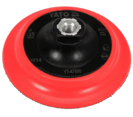 ΠΕΛΜΑ ΤΡΟΧΟΥ VELCRO Φ125 ΥΤ-47890 YATO