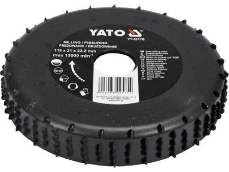 ΦΡΕΖΑ ΡΑΣΠΑ ΓΩΝΙΑΚΟΥ ΤΡΟΧΟΥ 118mm ΞΥΛΟΥ ΥΤ-59176