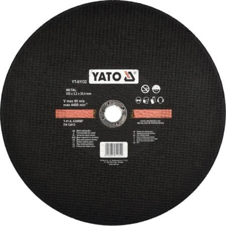 ΔΙΣΚΟΣ 355Χ3,2Χ25,4ΜΜ YT-61132