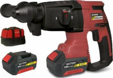 HDB L2024 ΣΚΑΠΤΙΚO ΠΙΣΤΟΛΕΤO ΜΠΑΤΑΡΙΑΣ BRUSHLESS 2*4A STAYER