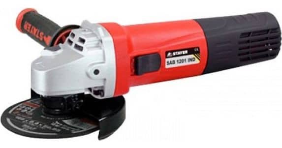 ΓΩΝΙΑΚΟΣ ΤΡΟΧΟΣ ΡΕΥΜΑΤΟΣ 1200WATT 125Φ HEAVY DUTY STAYER SAB 1201 IND