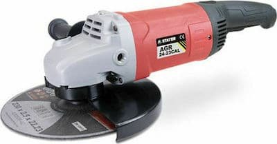 ΓΩΝΙΑΚΟΣ ΤΡΟΧΟΣ ΡΕΥΜΑΤΟΣ 2400WATT 230Φ STAYER AGR 24-23 C AL