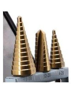 ΣΕΤ 3 ΤΕΜΑΧΙΩΝ ΤΡΥΠΑΝΙΑ ΔΙΑΒΑΘΜΙΣΗΣ HSS Titanium coated