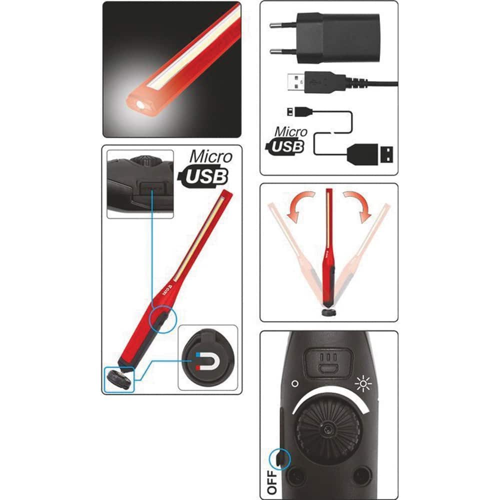 ΕΠΑΝΑΦΟΡΤΙΖΟΜΕΝΟΣ ΦΑΚΟΣ COBE LED 7W YT-08519 - Image 2