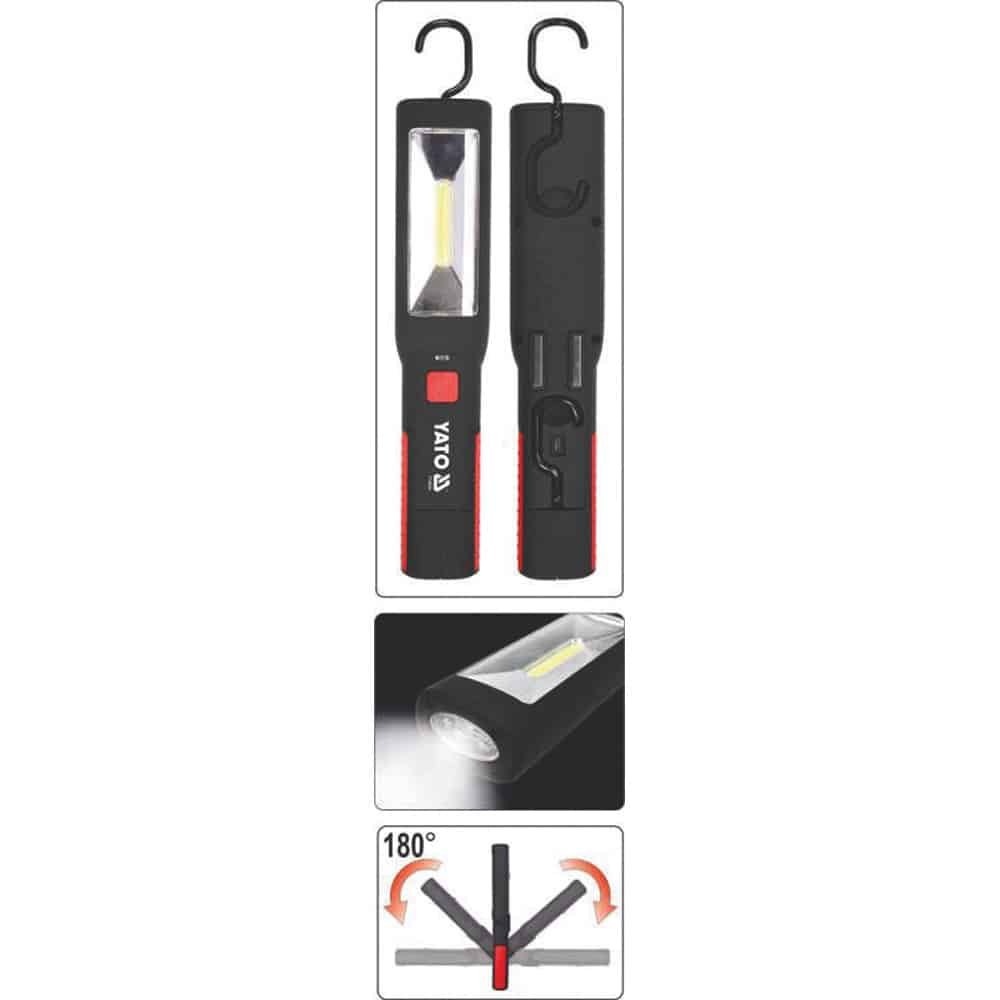 ΕΠΑΝΑΦΟΡΤΙΖΟΜΕΝΟΣ ΦΑΚΟΣ LED 3W 250lm YT-08504 - Image 3