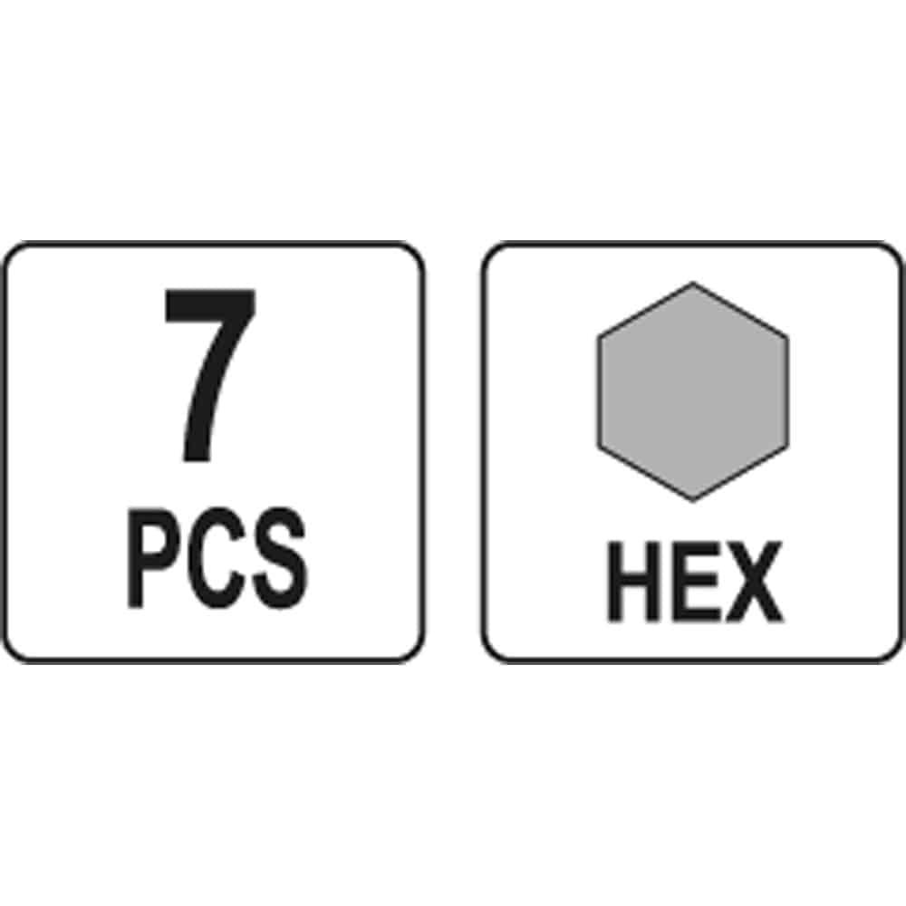 ΣΕΤ ΜYTΕΣ ALLEN 7 ΤΕΜ YT-0412 ΥΑΤΟ - Image 2